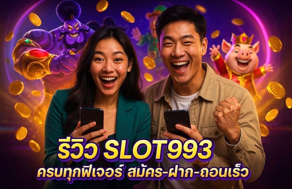 รีวิว SLOT993 ครบทุกฟีเจอร์ สมัคร-ฝาก-ถอนเร็ว