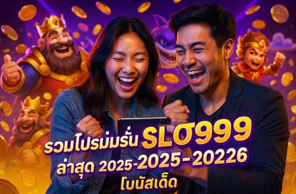 รวมโปรโมชั่น SLOT999 ล่าสุด 2025-2026 โบนัสเด็ด