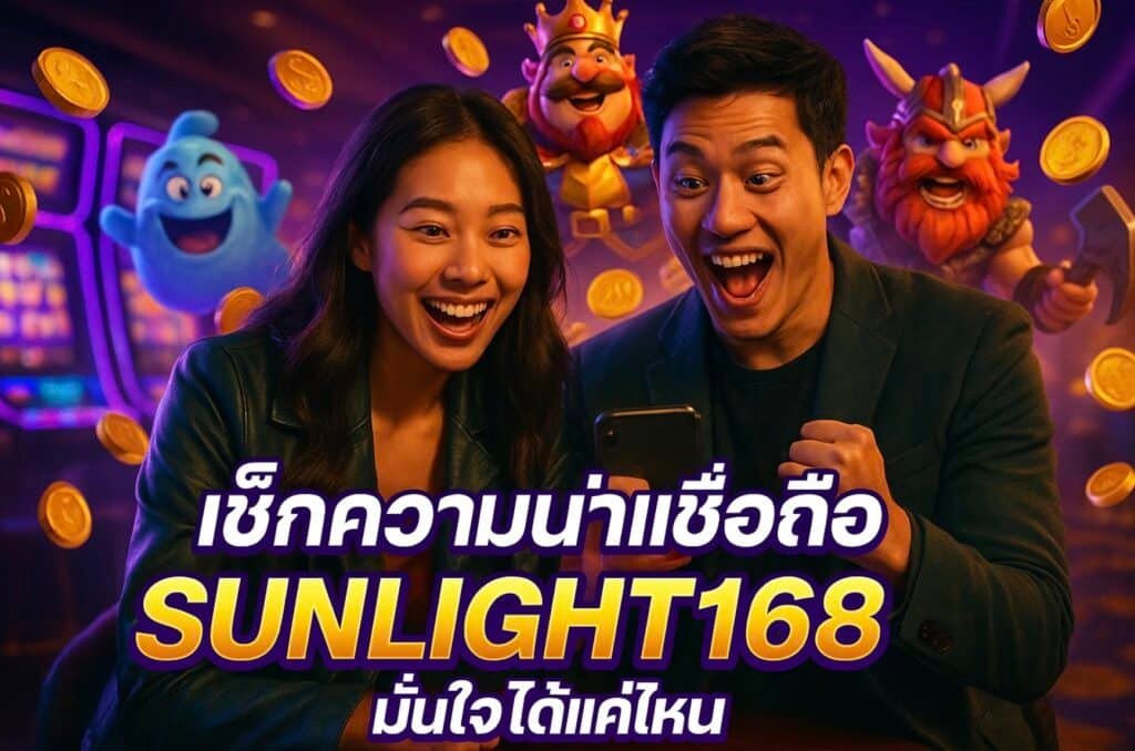 เช็กความน่าเชื่อถือ SUNLIGHT168 มั่นใจได้แค่ไหน