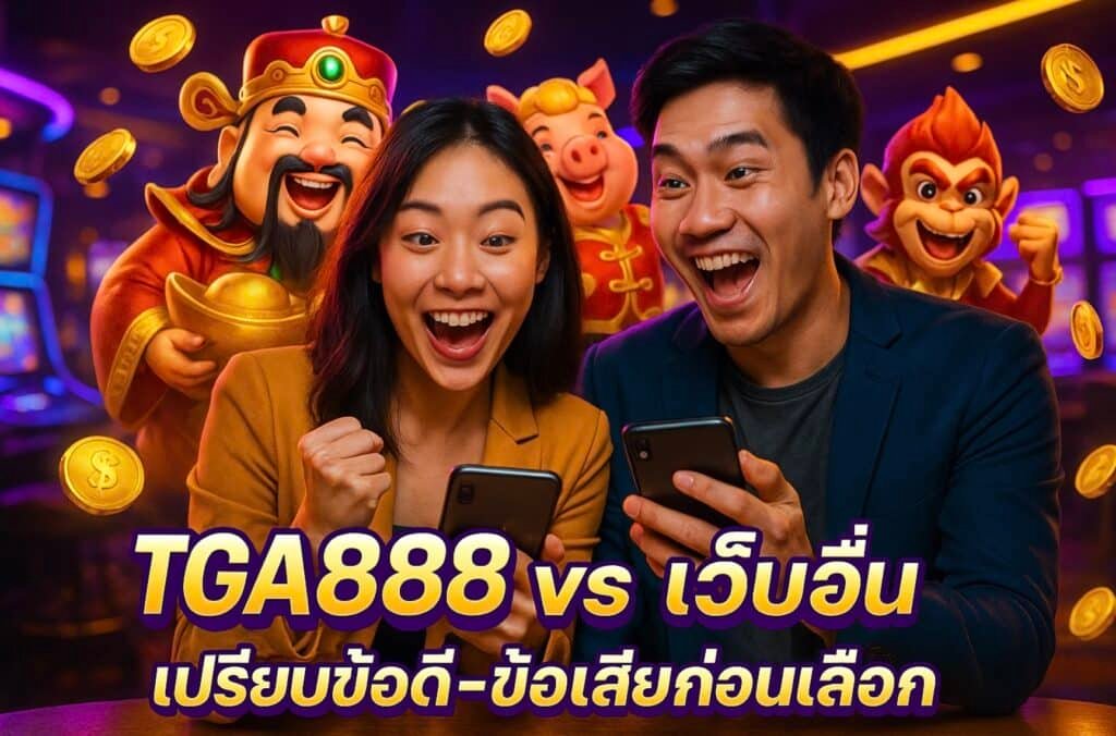 TGA888 vs เว็บอื่น เปรียบข้อดี-ข้อเสียก่อนเลือก
